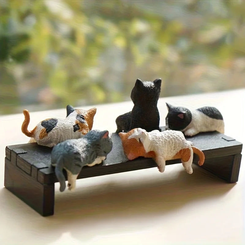 Mini Healing Cat Figurines