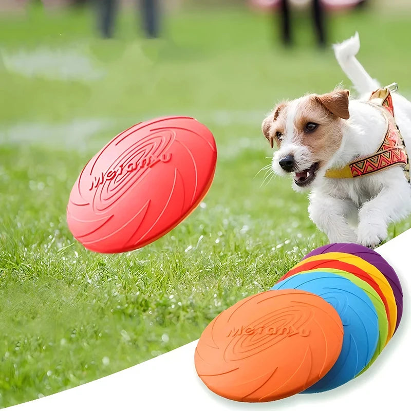 Soft Rubber Flying Disc for Dogs