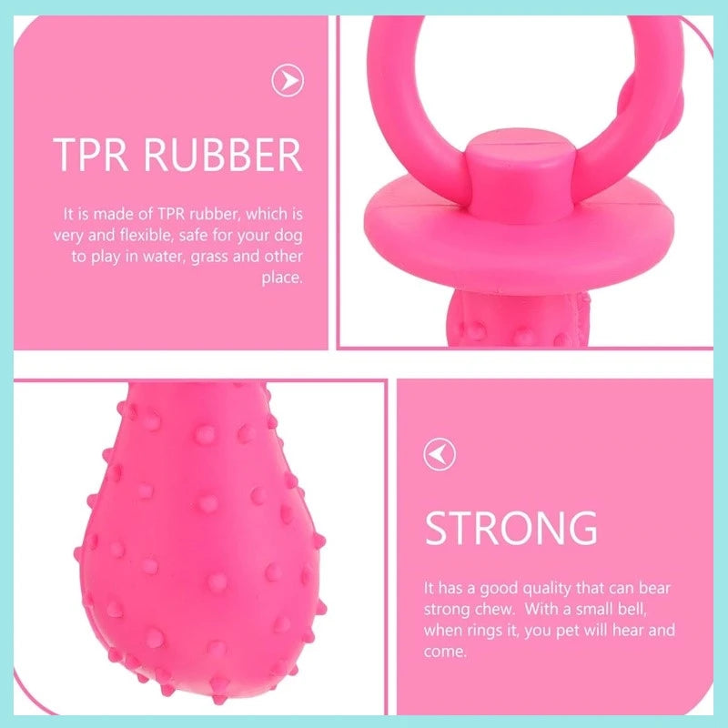 Rubber Dummy Chew Toy