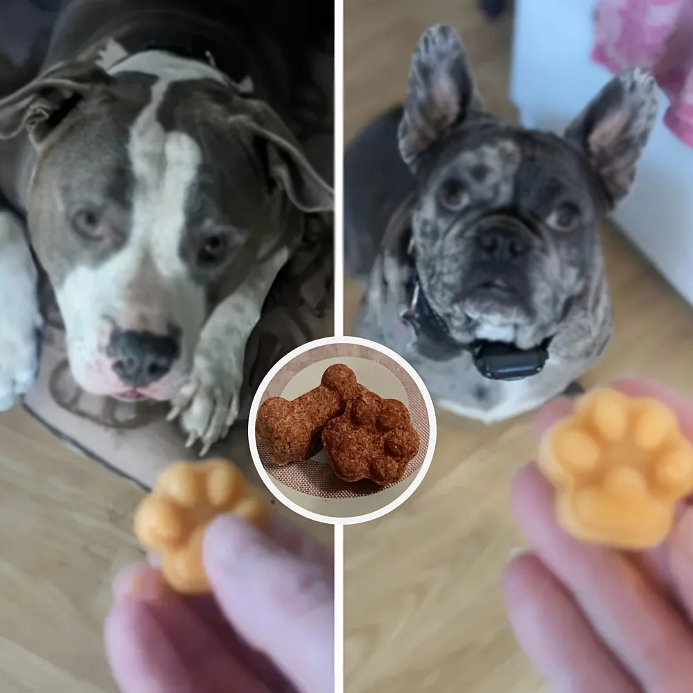 Bone and Paw Silicone Treat Mould