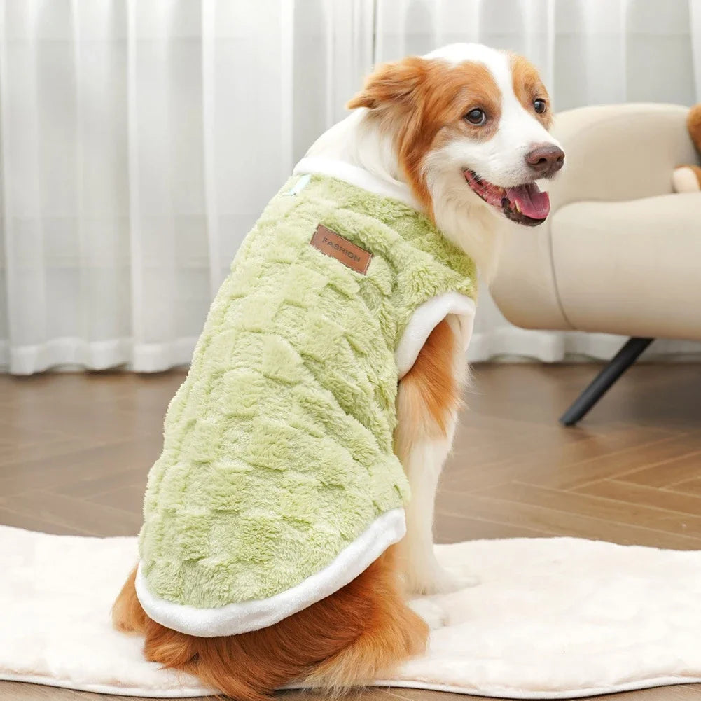 Quilted Fleece Jumper, Sizes S to 8XL