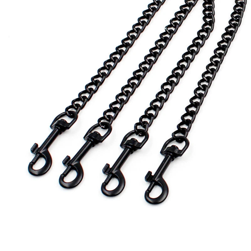 Chew-Proof Chain Dog Lead with Padded Handle