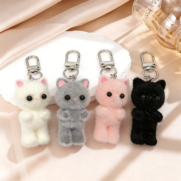 Fluffy Kitten Bag Charm