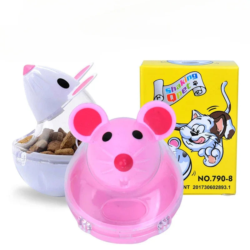 Mouse Tumbler Treat Feeder for Cats