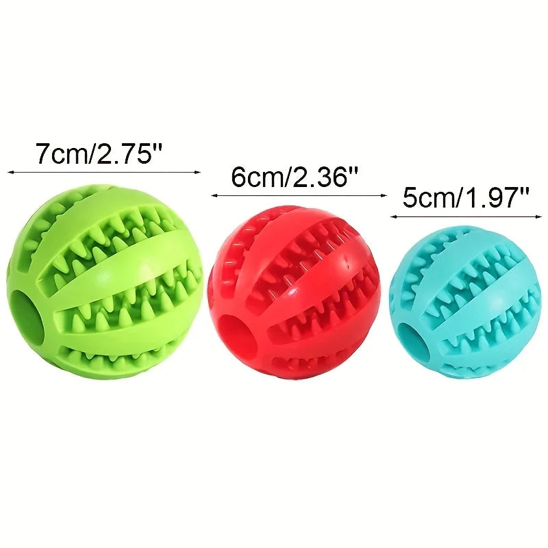 Rubber Treat Ball for Dogs