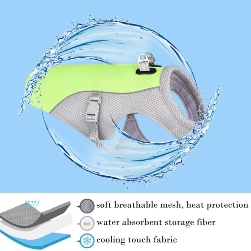 Cooling Vest Harness for Dogs
