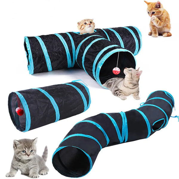 S-Shape Cat Play Tunnel