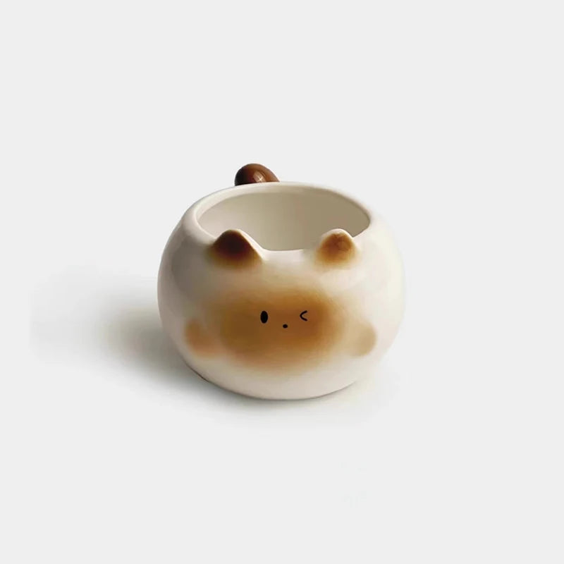 Kitten Face Coffee Cup (210ml)