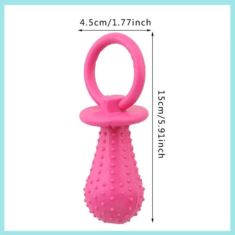 Rubber Dummy Chew Toy