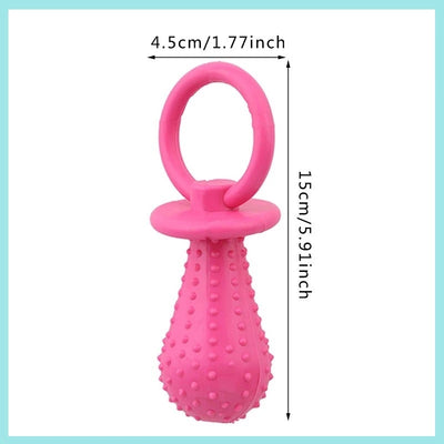 Rubber Dummy Chew Toy