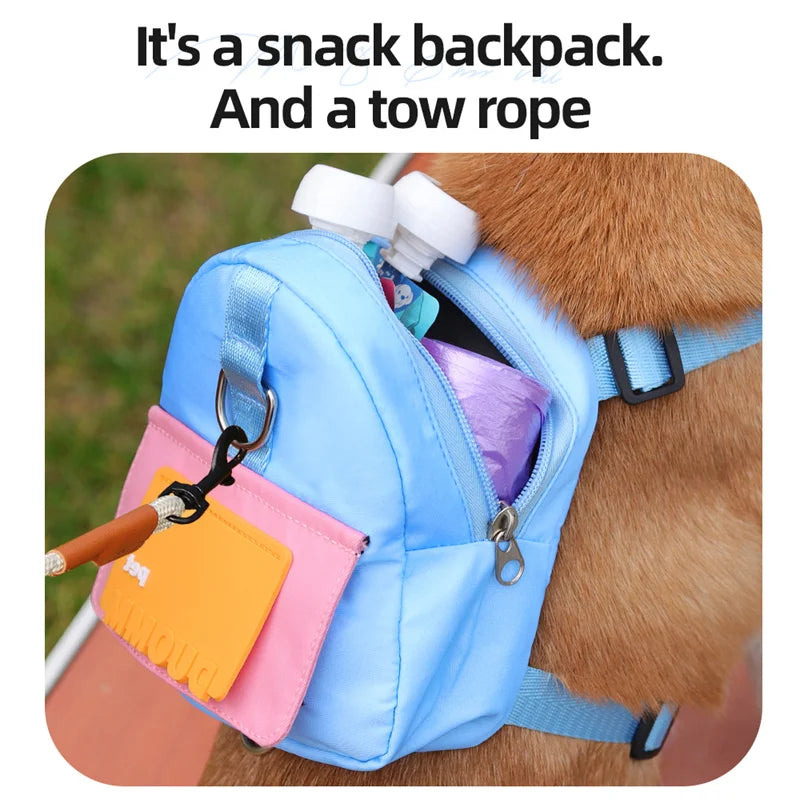 Mini Backpack Harness for Dogs