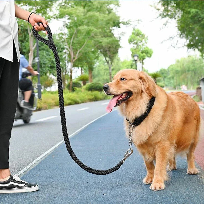 Heavy-Duty Braided Dog Lead, 1.3 m