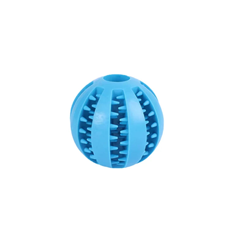 Treat Dispensing Rubber Ball for Dogs - Dark Blue / 5 cm (small dogs)