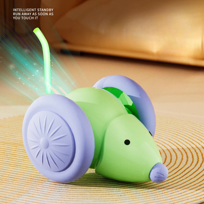 Electric Mouse Car Cat Toy, Rechargeable