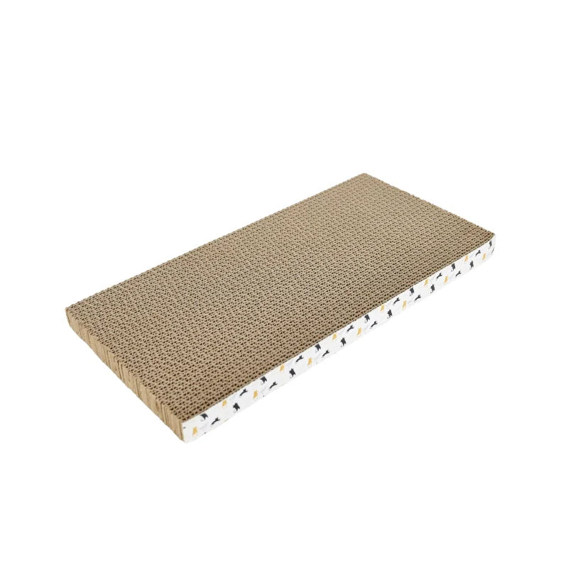 Cardboard Cat Scratcher on a Stand