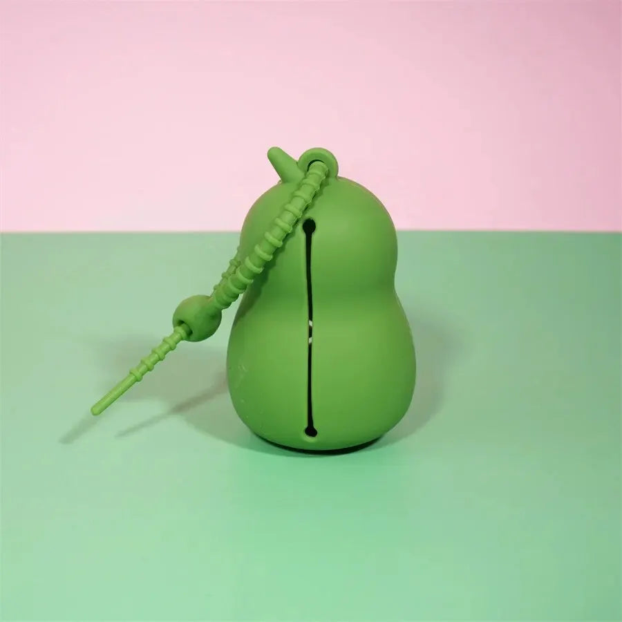 Avocado Poop Bag Dispenser with Bags
