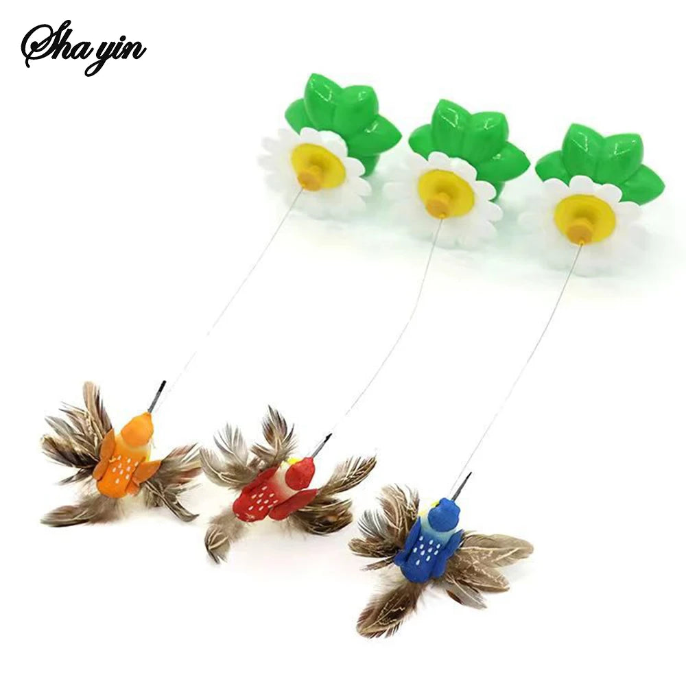 Spinning Flower Cat Toy