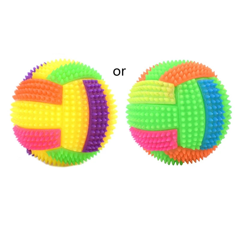 Light-Up Squeaky Ball for Dogs