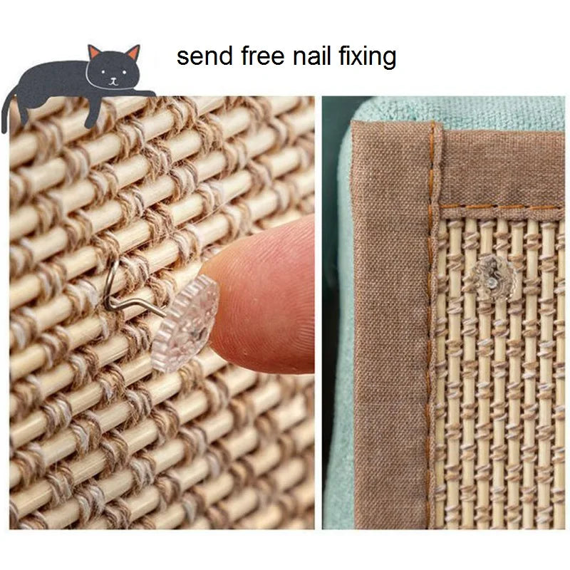 Bamboo Sofa Scratching Mat