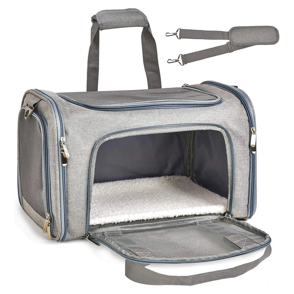Soft-Sided Pet Carrier Bag