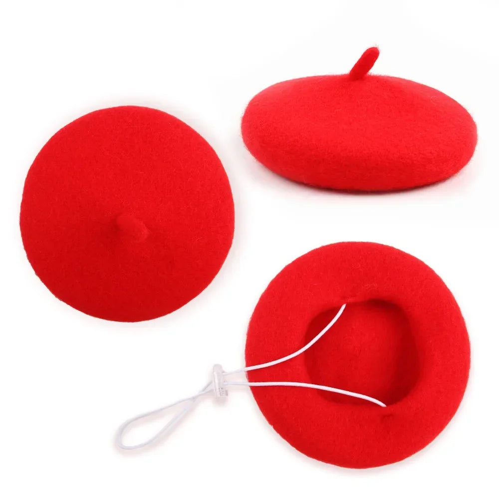 Wool Beret for Pets