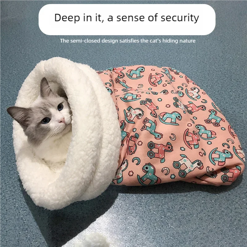 Fluffy Cat Sleeping Bag