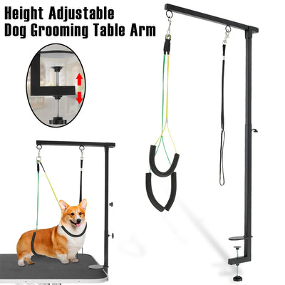 Grooming Table Arm with Clamp