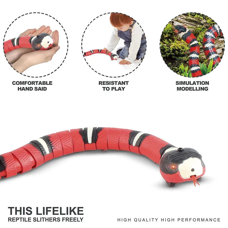 Smart Snake Cat Toy, Rechargeable