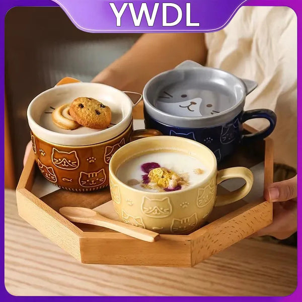 Animal Mug with Lid