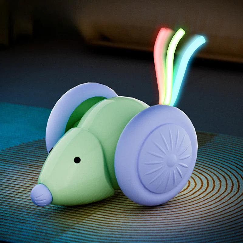 Electric Mouse Car Cat Toy, Rechargeable