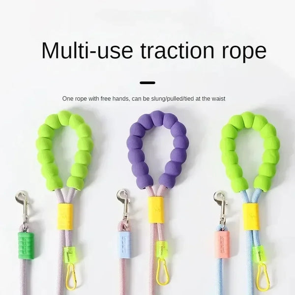 Cross-Body Rope Lead with Soft Handle