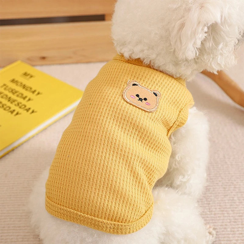 Breathable Bear Vest for Small Dogs