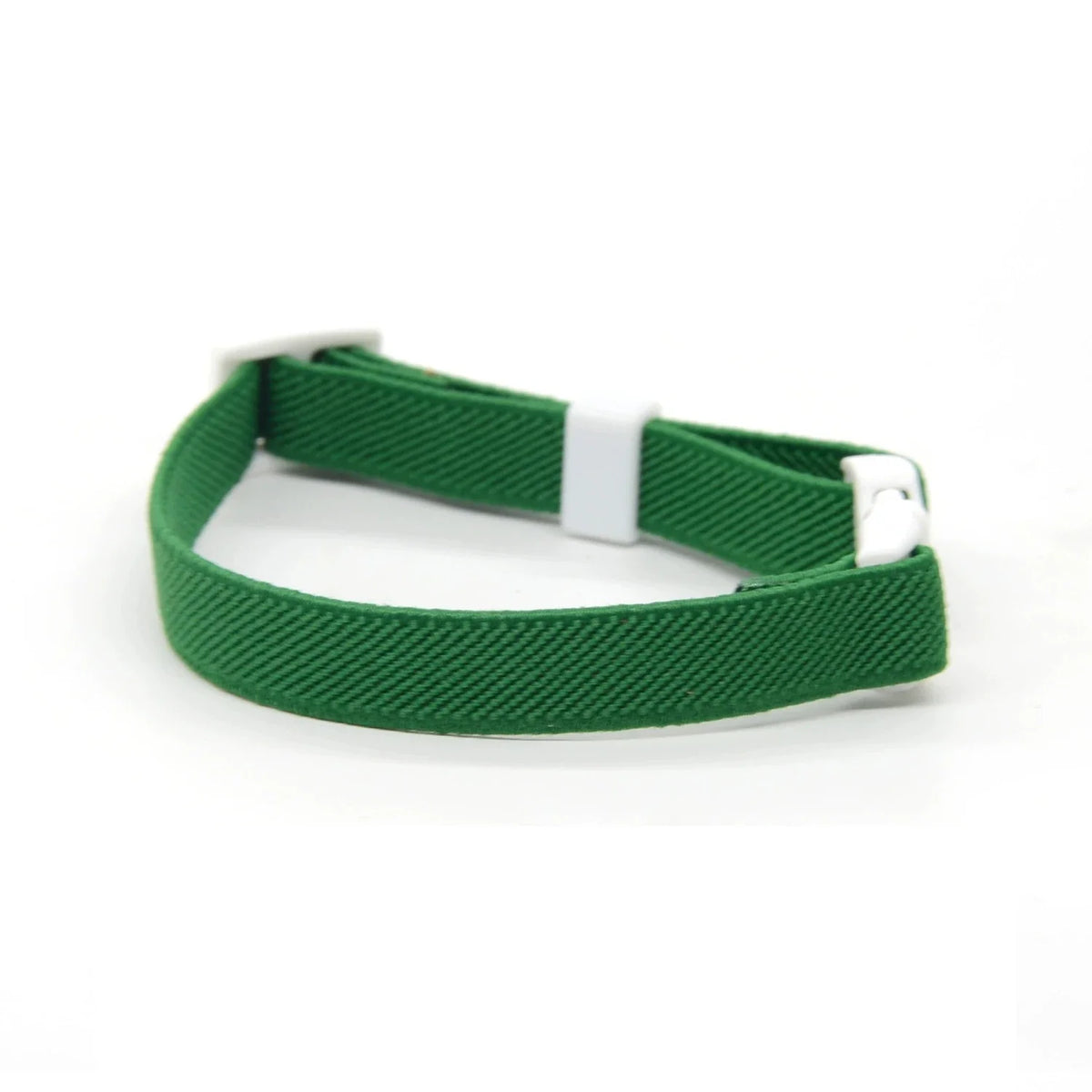 Stretchy Elastic Safety Collar for Cats - Green / S (16 to 25 cm)
