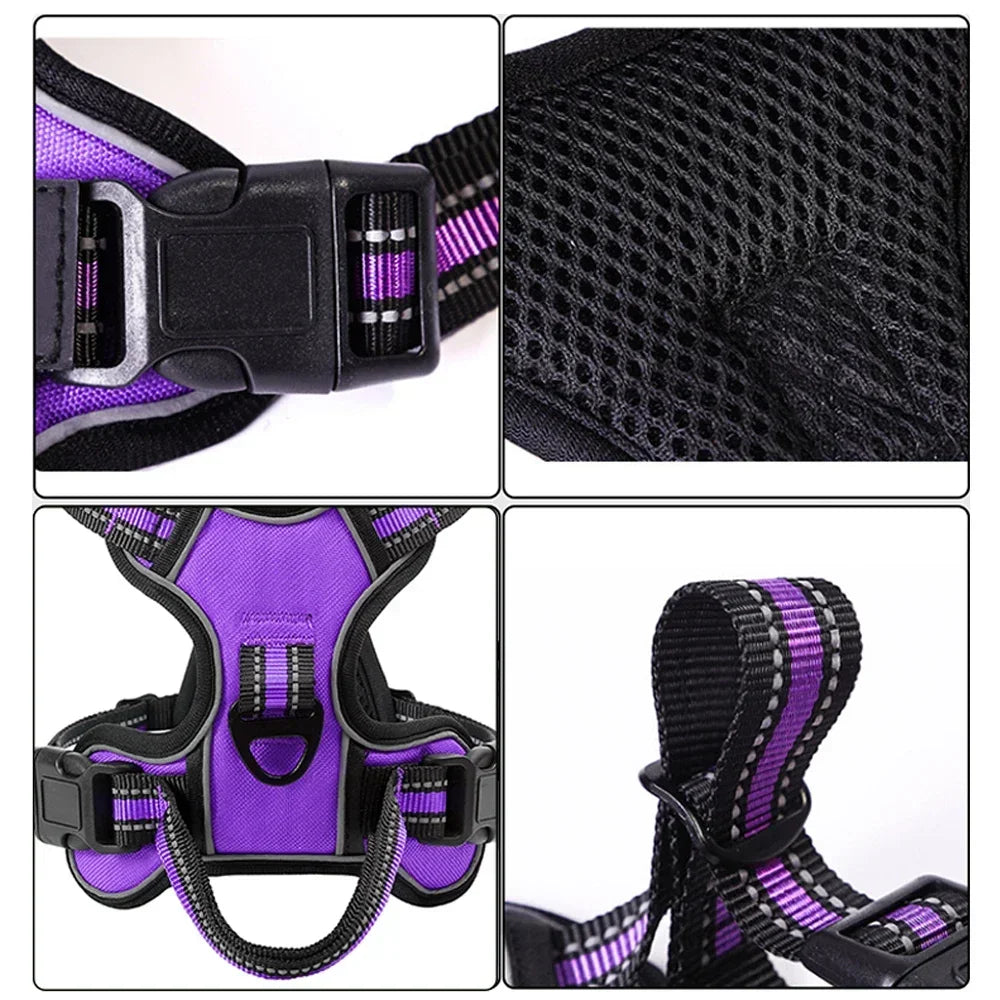 Reflective No-Pull Vest Harness