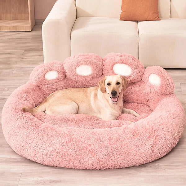 Bear Paw Plush Bed