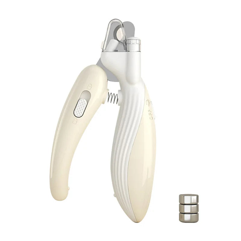 Pet Nail Clippers with LED Light - Kaki LED