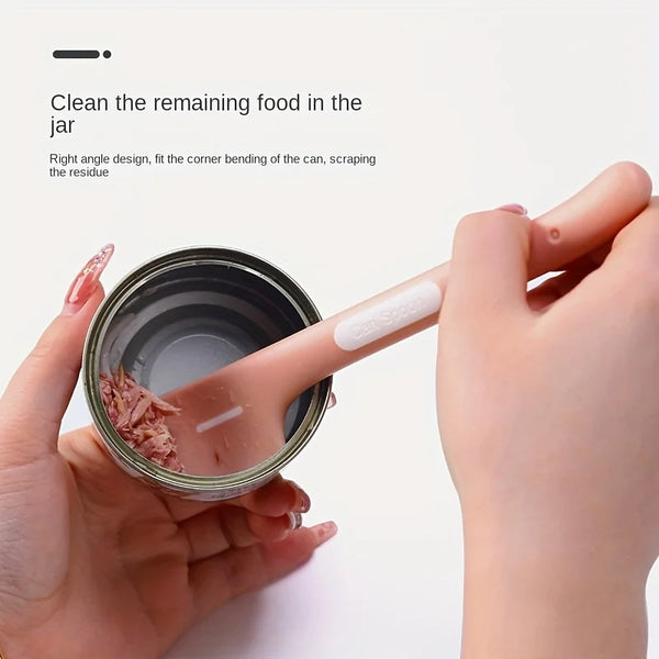 Long-Handled Pet Food Tin Spoon