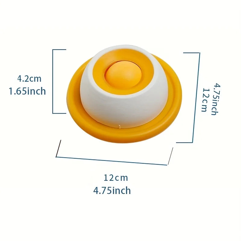 Lick Ball Treat Toy for Dogs and Cats - Orange