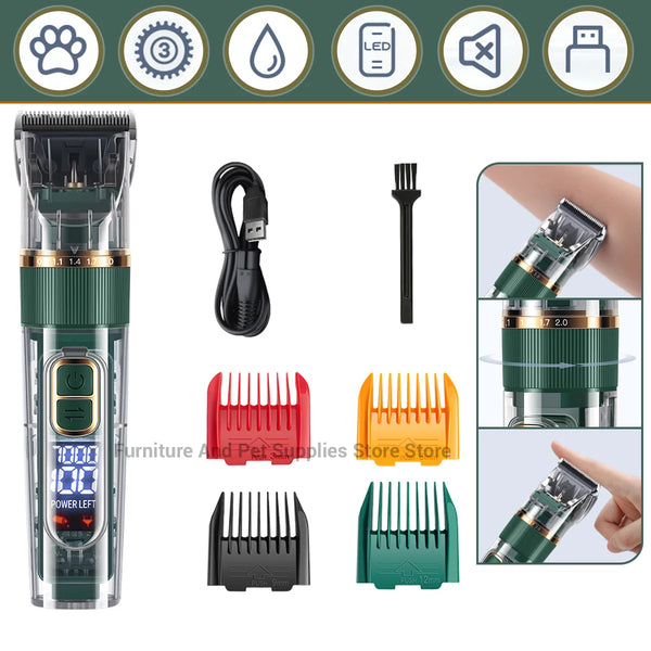 Rechargeable Pet Hair Clipper