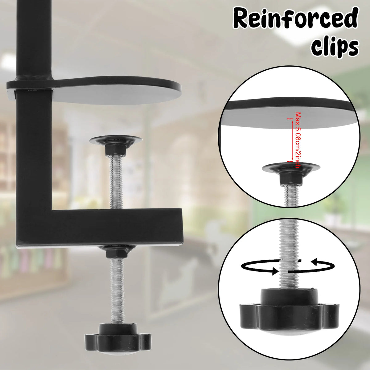 Grooming Table Arm with Clamp