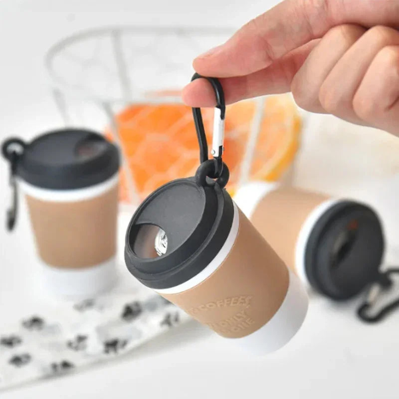 Coffee Cup Poop Bag Dispenser