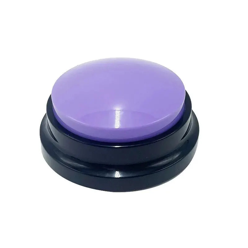 Recordable Talking Button for Dogs - Purple