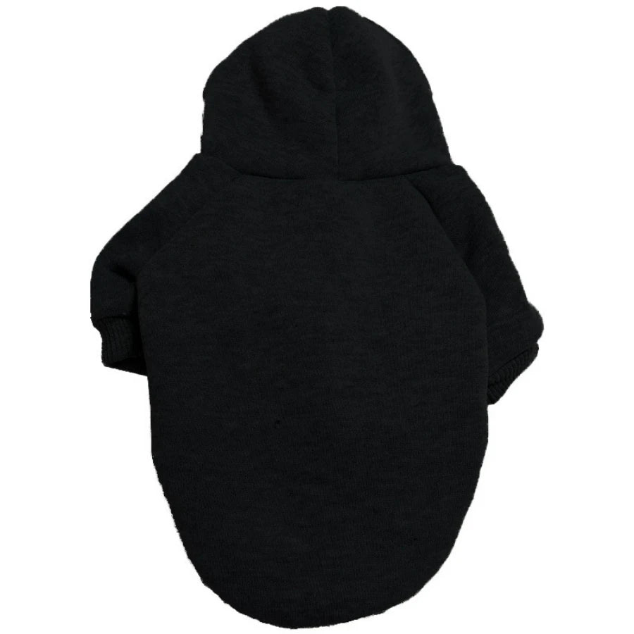 Sports Hoodie for Dogs, Small to Large - Black / XL 4.2-6 kg