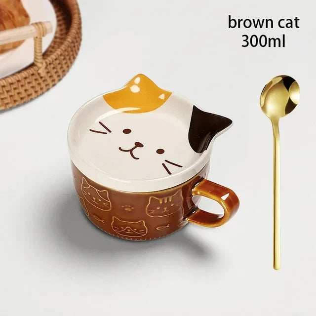 Animal Mug with Lid