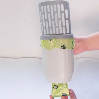 Litter Scoop with Built-In Bag Holder