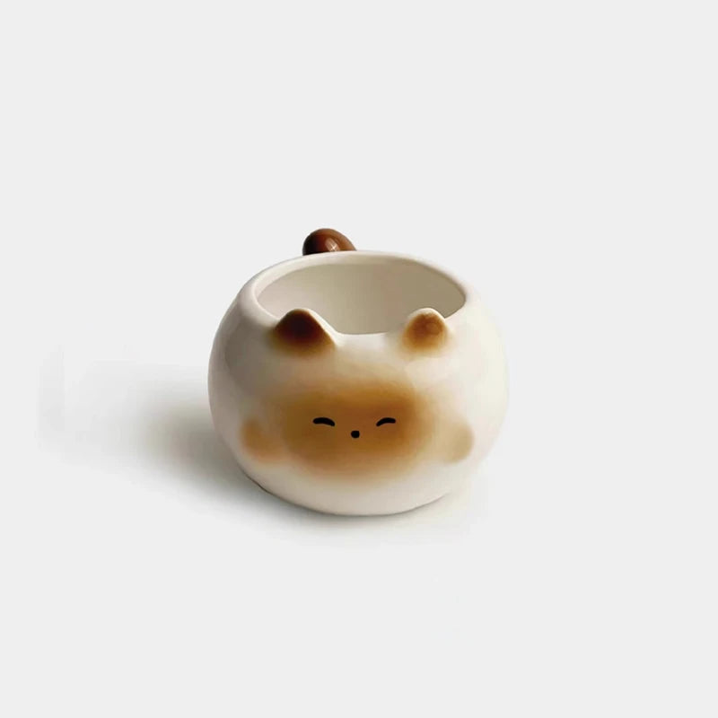 Kitten Face Coffee Cup (210ml)