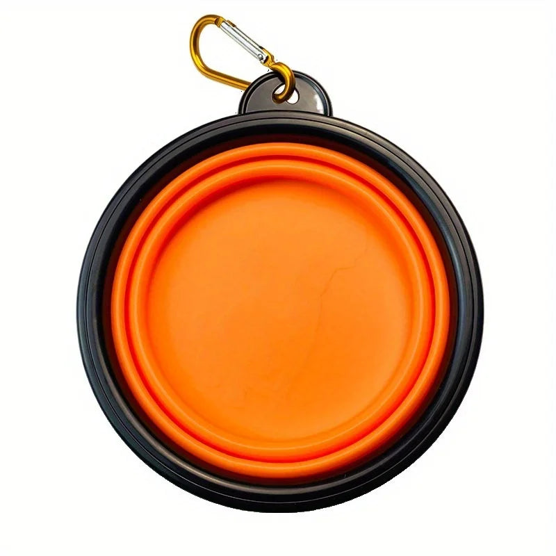 Collapsible Silicone Dog Travel Bowl