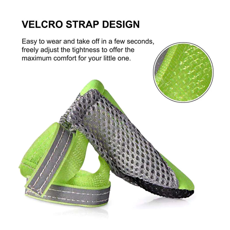 Breathable Reflective Dog Boots