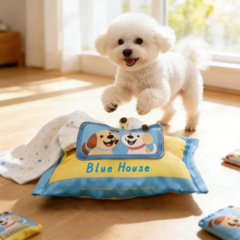 Snuffle Tissue Box Dog Toy