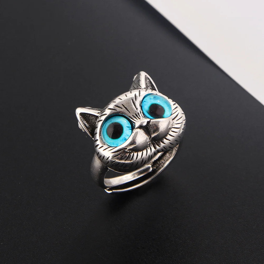 Cat Eye Adjustable Ring